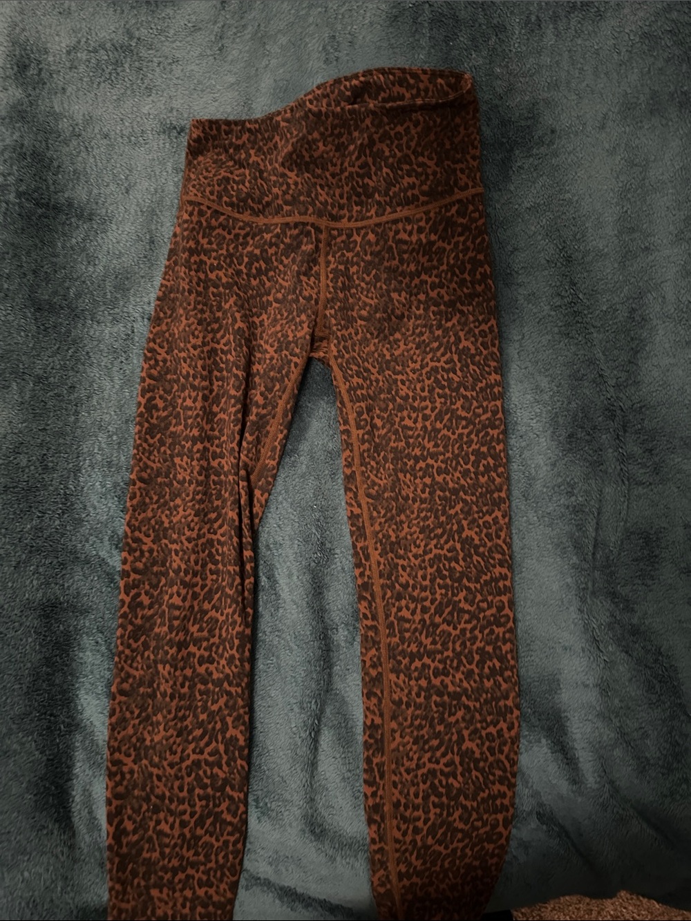 Yogalicious High-Waist Brown Leopard Print Leggings